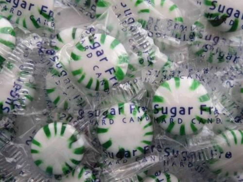 Sugar Free Spearmint Starlight Mints 1lb 